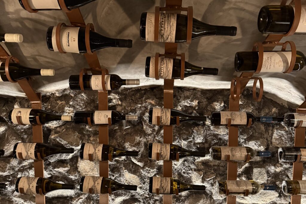 Discover the Wine List of Rizes Santorini with our Sommelier.